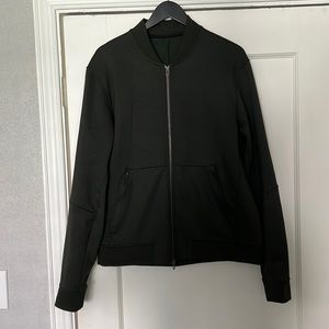 L Forest Green Lululemon Bomber